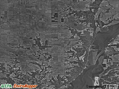 Zip code 61565 satellite photo by USGS
