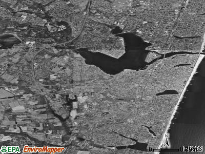 Zip code 07719 satellite photo by USGS
