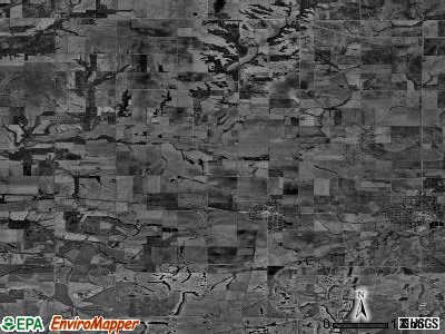Zip code 61572 satellite photo by USGS