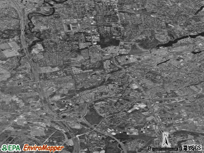 Zip code 07724 satellite photo by USGS