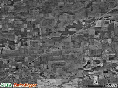 Zip code 61754 satellite photo by USGS