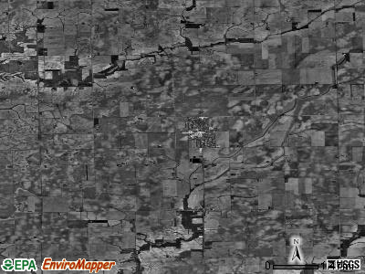 Zip code 61759 satellite photo by USGS