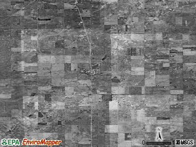 Zip code 61773 satellite photo by USGS