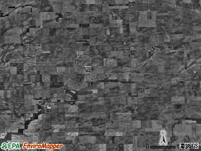 Zip code 61774 satellite photo by USGS
