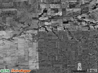 Zip code 61778 satellite photo by USGS