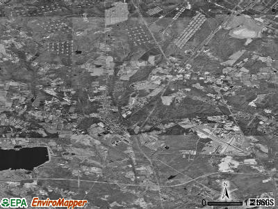 Zip code 07727 satellite photo by USGS