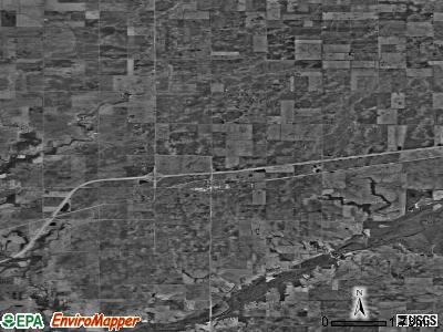 Zip code 61830 satellite photo by USGS
