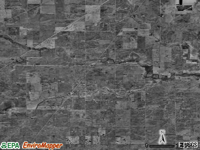 Zip code 61845 satellite photo by USGS
