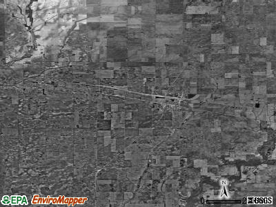 Zip code 61854 satellite photo by USGS
