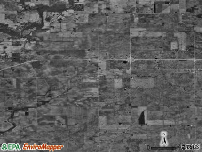 Zip code 61875 satellite photo by USGS