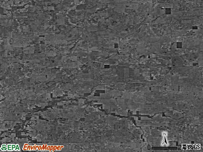 Zip code 61917 satellite photo by USGS