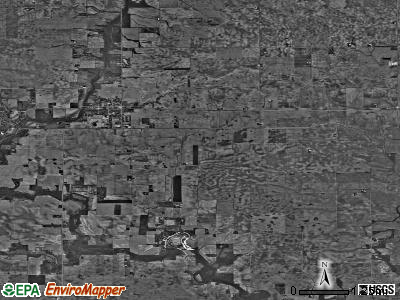 Zip code 61919 satellite photo by USGS