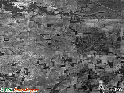 Zip code 61928 satellite photo by USGS