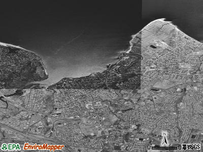Zip code 07735 satellite photo by USGS