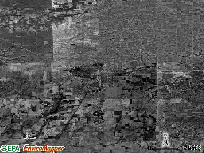 Zip code 61938 satellite photo by USGS
