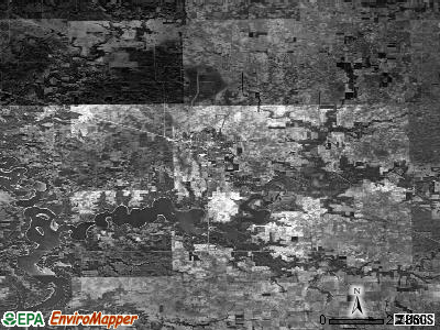 Zip code 61951 satellite photo by USGS