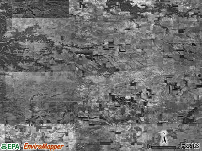 Zip code 61957 satellite photo by USGS