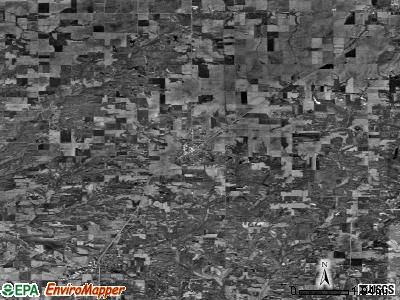 Zip code 62012 satellite photo by USGS
