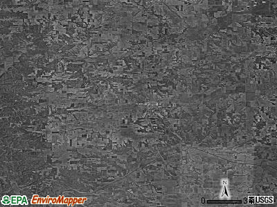 Zip code 62016 satellite photo by USGS