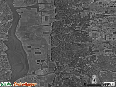 Zip code 62027 satellite photo by USGS