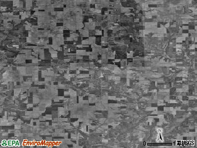 Zip code 62032 satellite photo by USGS
