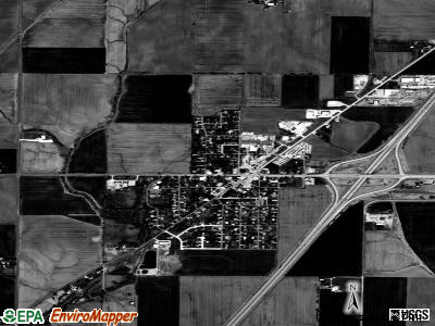 Zip code 62046 satellite photo by USGS