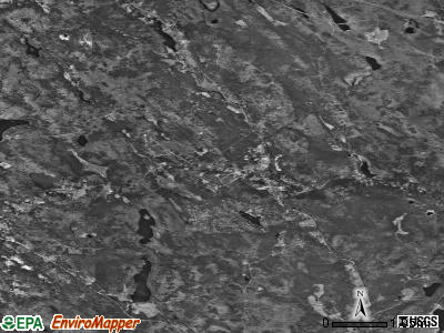 Zip code 01253 satellite photo by USGS