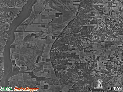 Zip code 62050 satellite photo by USGS