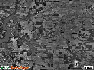 Zip code 62051 satellite photo by USGS