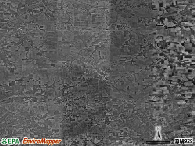 Zip code 62052 satellite photo by USGS