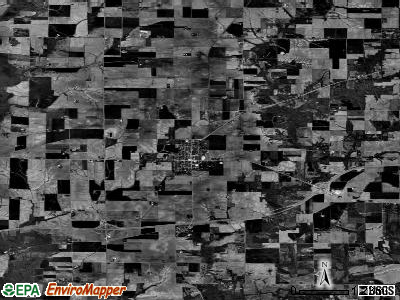 Zip code 62061 satellite photo by USGS