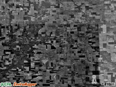 Zip code 62074 satellite photo by USGS