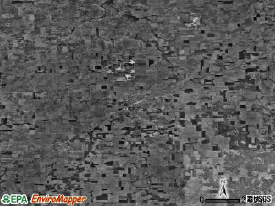 Zip code 62075 satellite photo by USGS