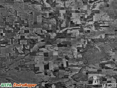 Zip code 62081 satellite photo by USGS