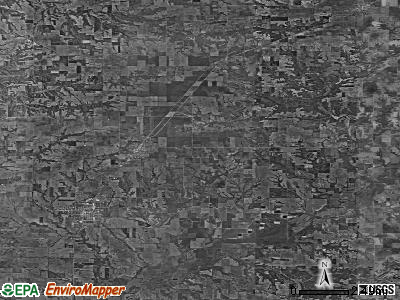 Zip code 62082 satellite photo by USGS