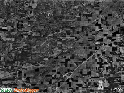 Zip code 62097 satellite photo by USGS