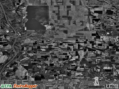 Zip code 62217 satellite photo by USGS