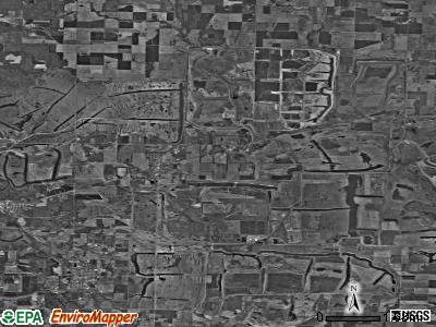 Zip code 62238 satellite photo by USGS