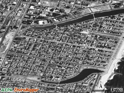 Zip code 07756 satellite photo by USGS