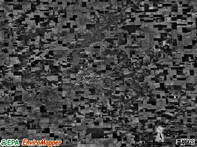Zip code 62249 satellite photo by USGS