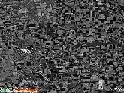 Zip code 62257 satellite photo by USGS