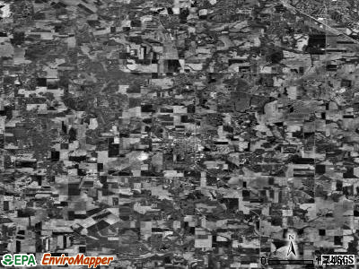 Zip code 62260 satellite photo by USGS