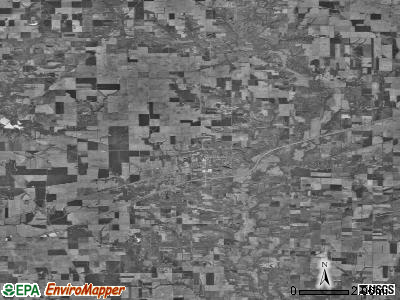 Zip code 62262 satellite photo by USGS
