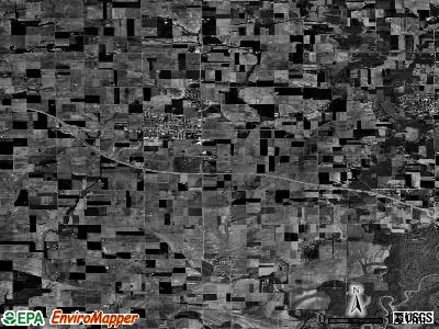 Zip code 62265 satellite photo by USGS