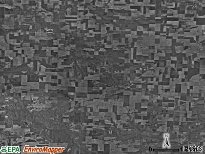 Zip code 62268 satellite photo by USGS
