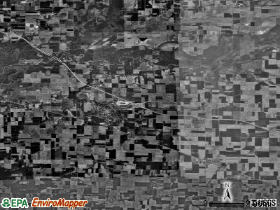 Zip code 62271 satellite photo by USGS