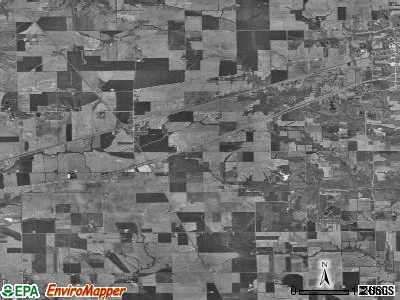 Zip code 62284 satellite photo by USGS