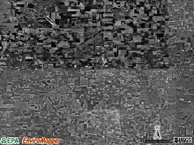 Zip code 62286 satellite photo by USGS