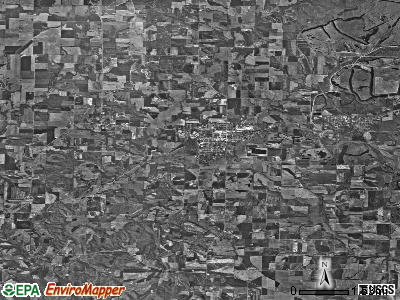 Zip code 62288 satellite photo by USGS