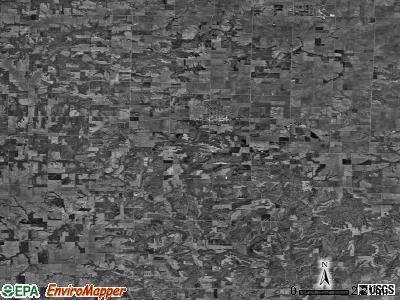 Zip code 62320 satellite photo by USGS